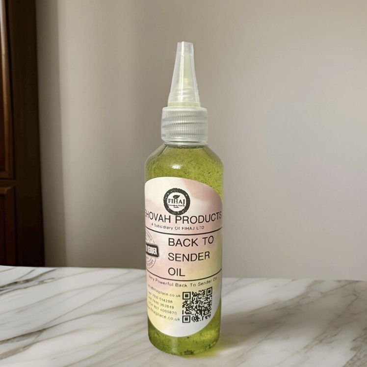 Back To Sender Oil - Highly Potent Spiritual Oil